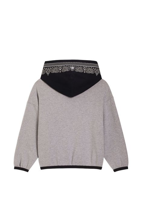 Felpa con logo DOLCE & GABBANA KIDS | L4JWNV G7P6LS9000